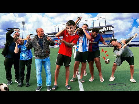 ERROU, LEVA CINTADA ! Desafio de Dia dos Pais 🤣