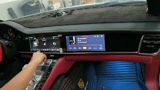 Belsee Stereo For 2010-2016 Porsche Panamera Dual Screen Interaction Upgrade Carplay Android Auto