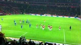 Galatasaray - Karabükspor 2-0 Johan Elmander Tribünden