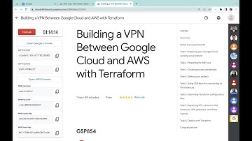 Building a VPN Between Google Cloud and AWS with Terraform || #qwiklabs #GSP854 [With Explanation🗣️