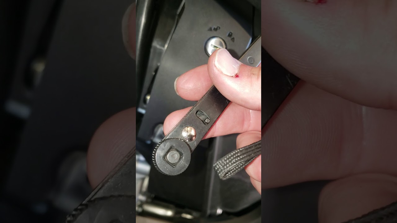 Changing Ryker parking brake cover! Pain in the A YouTube