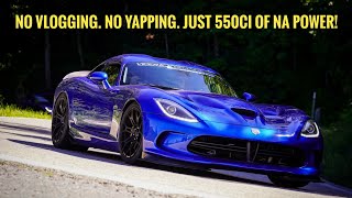 I didn't DIE. 825hp+ VIPER through America's twistiest roads | Not for the weak hearted!