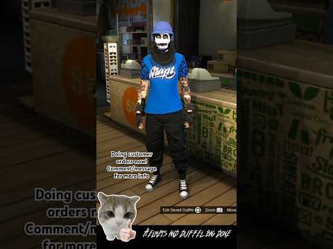 Taking orders for modded helmets and duffel bags 🥹🫶🏼 #gta #gta5 #gtaoutfits #gtamods #gtaonline