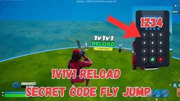 HOW TO GET FLY JUMP CODE ON 1V1V1 RELOAD ALL SECRET CODE ,  secret code 1v1v1 reload TUTORIAL code
