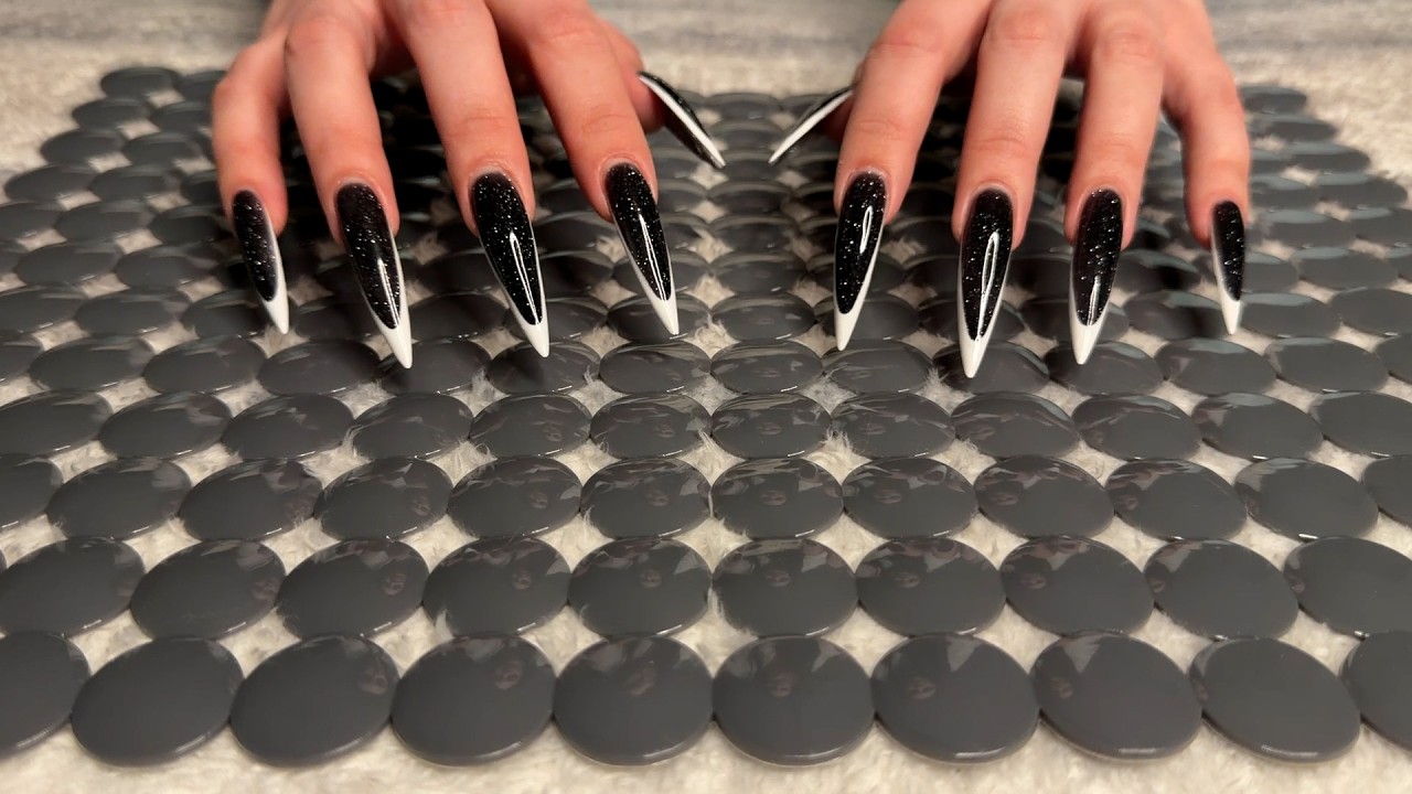 1 HOUR ASMR - Texture Tapping and Scratching !