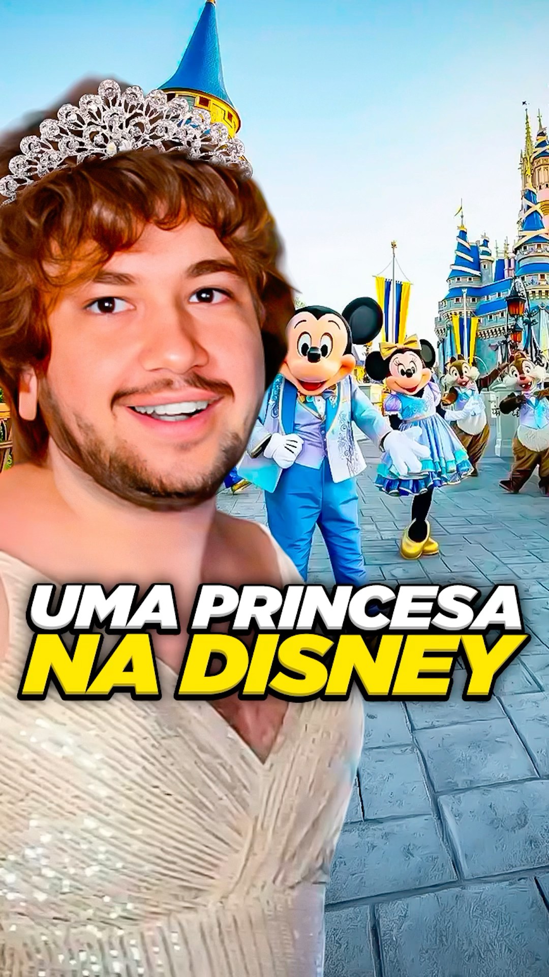 princesa na disney #livedobrino #humor #MundinhoBrino