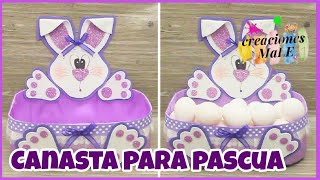 CANASTA  PARA PASCUA || PORTAHUEVOS || DIY || RECICLADO