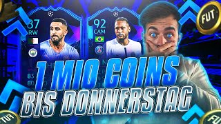 FIFA 22: BIS DONNERSTAG 1 MILLIONEN COINS MACHEN!  BESTEN TRADING TIPPS  FIFA 22 Trading Tipps