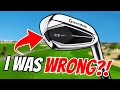 I expected these new taylormade qi irons to be terrible