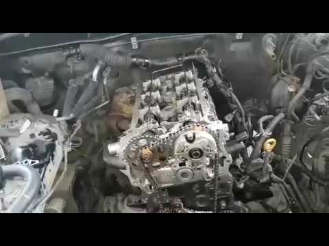 2TR-FE Toyota engine chain timing alignment step by step ... 2 0 engine diagram 