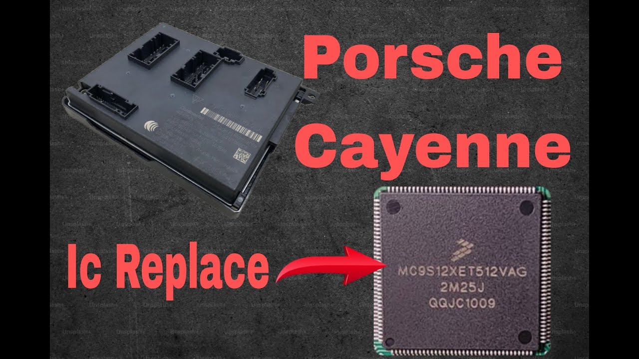 Porsche Cayenne Electrical Fix – Front BCM IC Replacement - YouTube