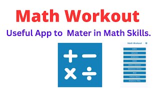 Math Workout || Master Your Math Skills with the Ultimate Math Workout App || App to Learn Maths screenshot 5