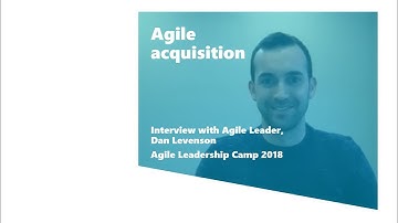 Agile Leader Dan Levenson, Agile Leadership Camp 2018