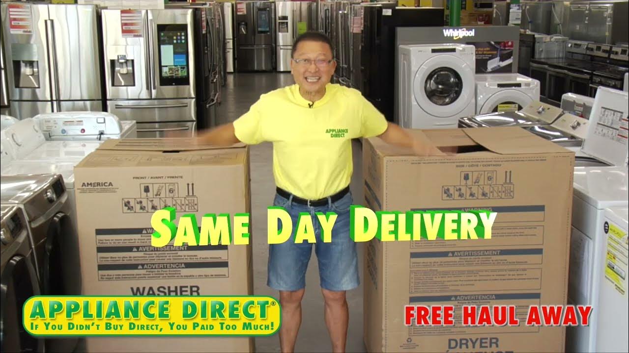 Same Day Delivery Range, Appliance Direct YouTube