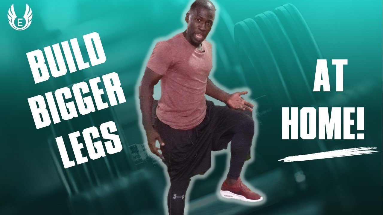 Get Bigger Legs At Home |15 minute HIIT Leg Workout | Elite Health And ...