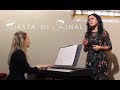 Blanca Liquete - Hasta mi final (Versión Acústica) con Anabel Sánchez al piano