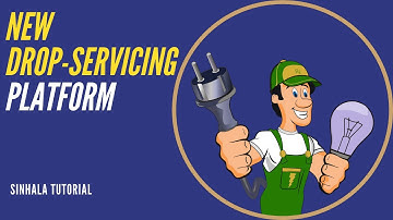 New Free Drop Servicing Platform | Drop Servicing Without Skills Sinhala Tutorial