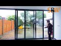 Sliding Door - Aluminium - 3 panels