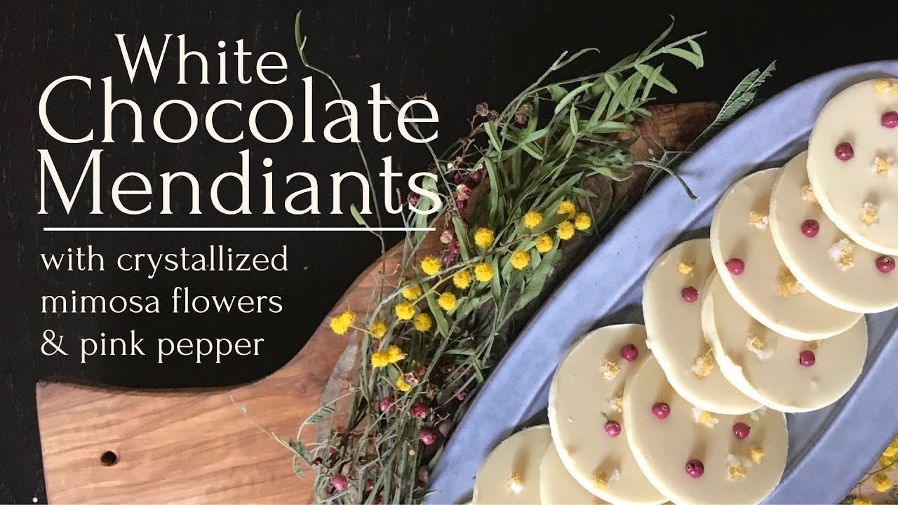 How to Make White Chocolate Disks