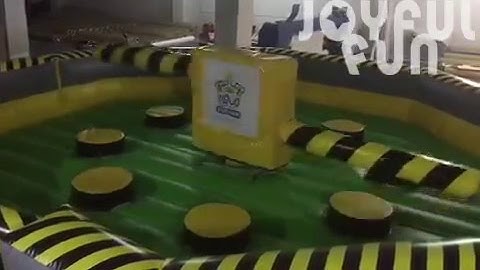 Inflatable wipe out game,meltdown -Guangzhou Joyful Fun Amusement Equipment Co.,Ltd