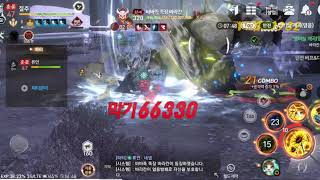 [블소 레볼루션]질주 신규 던전 영웅뱀 2인 도전!!