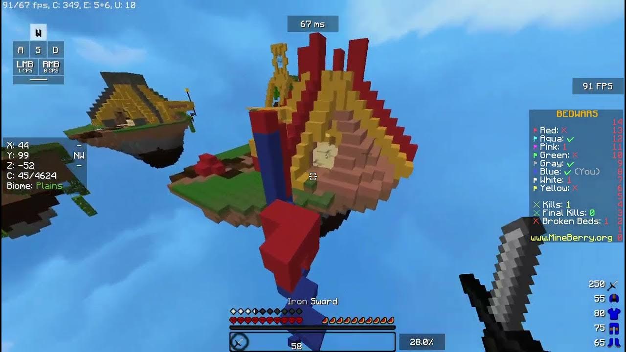 How to play minecraft bedwars tutorial minecraft bedwars youtube