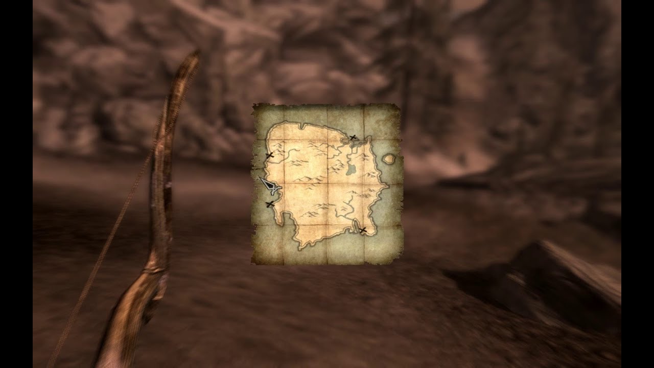 Skyrim карта печати смерти