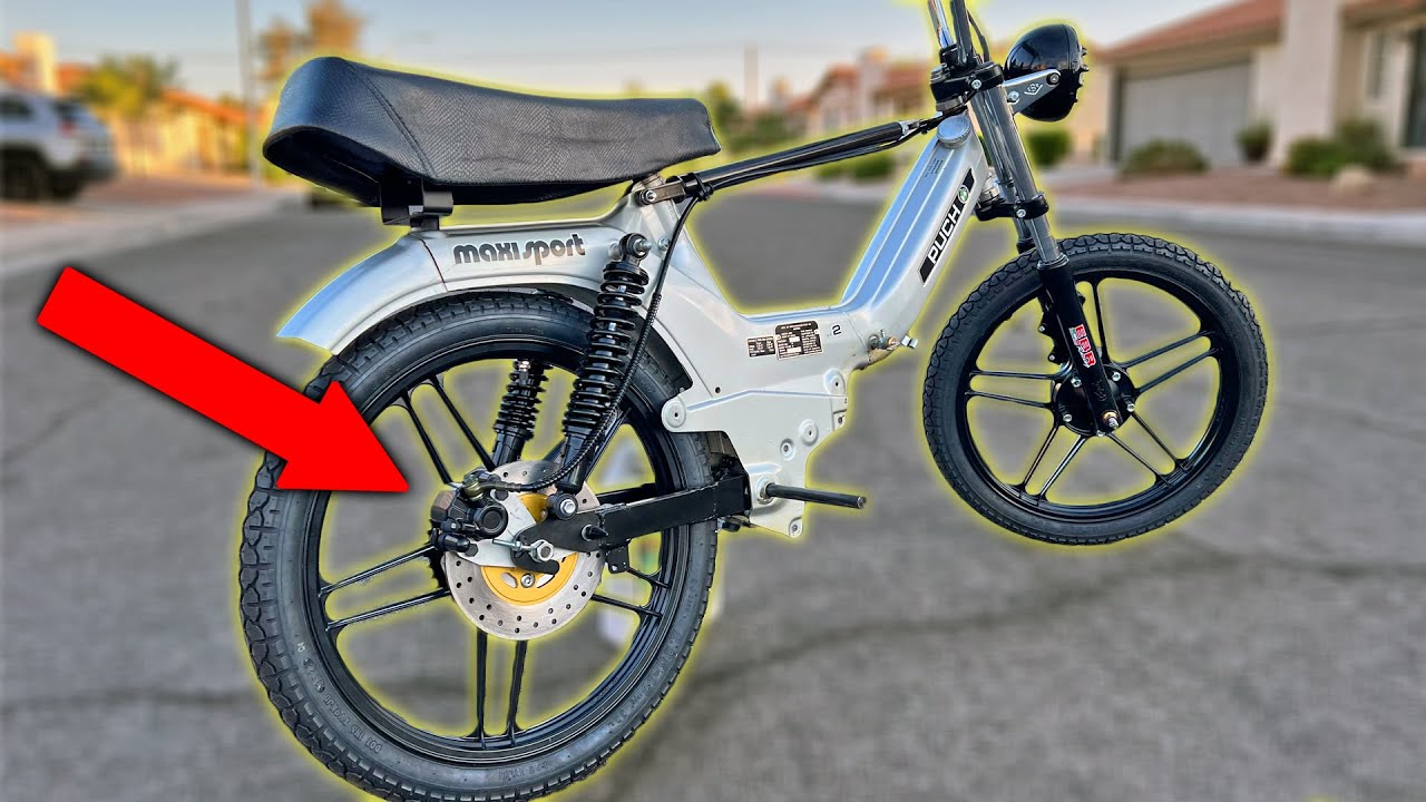 THE BEST UPGRADE ON MY MOPED! YouTube