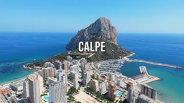 Calpe Spain 🇪🇸 Walking Tour in 4K | Costa Blanca