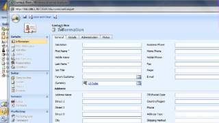 Microsoft CRM Dynamics: Show-Hide Based on Choice Field Script Video
