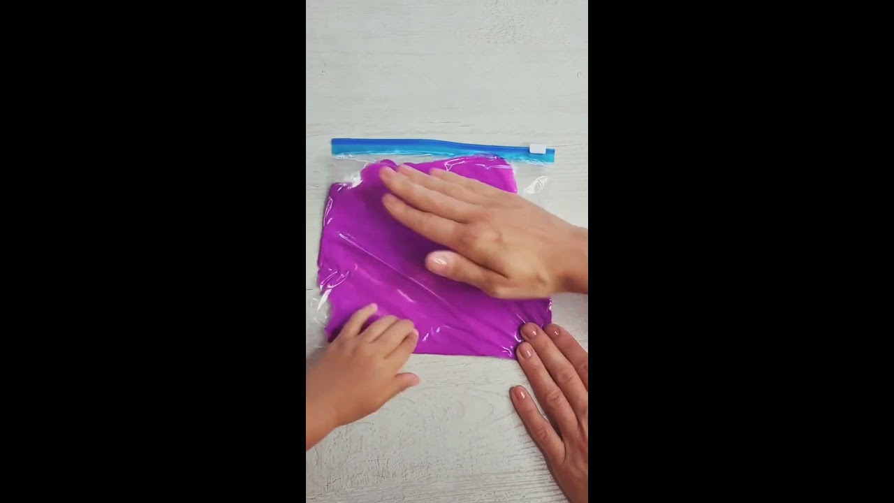 Eine Einfache Bastelidee F R Kinder Gefrierbeutel Und Farbe