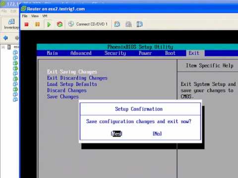 Deploy a Router in your Virtual\ESX Environment
