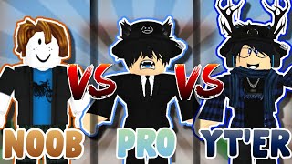 NOOB vs PRO vs YOUTUBER (MM2) | Roblox