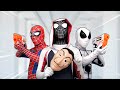 TEAM SPIDER-MAN Battle In Real Life || Catch SPIDER-GIRL If You Can , BAD GUYS !! ( Live Action )