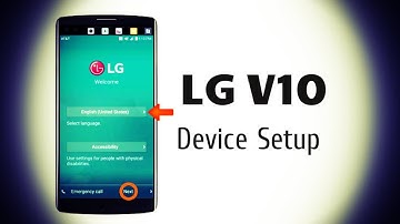 LG V10 (H900) - Device Setup