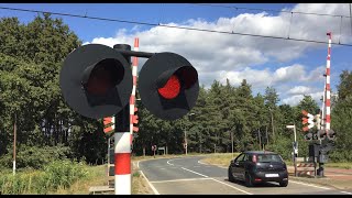 Railroadcrossing Action Overweg Bahnübergang Railroadcrossing Newtonweg Blerick