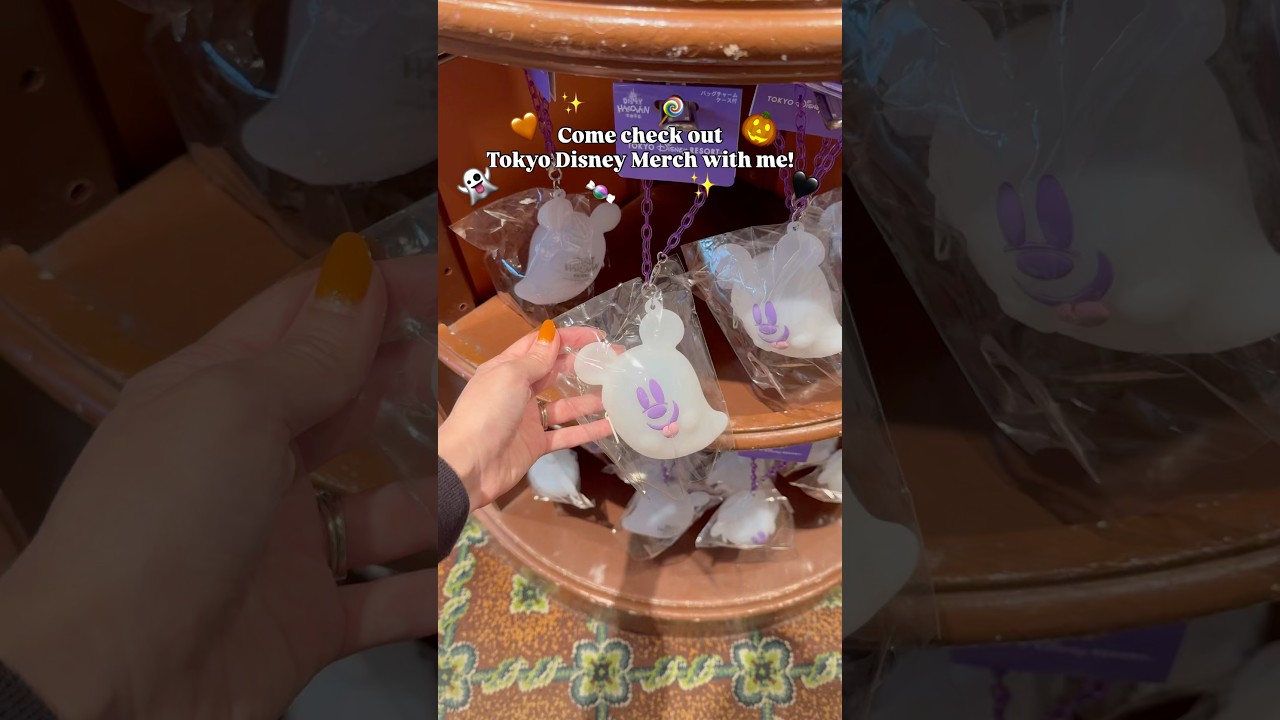 Tokyo Disney Merch🧡👻🎃🖤