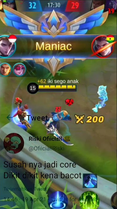 Story wa mobile legends terbaru 🤡 || kata kata Twitter || mobile legends 30 detik