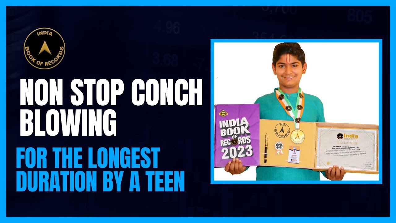 Non stop Conch Blowing For The Longest Duration By A Teen India Book non-stop-conch-blowing-for-the-longest-duration-by-a-teen-india-book