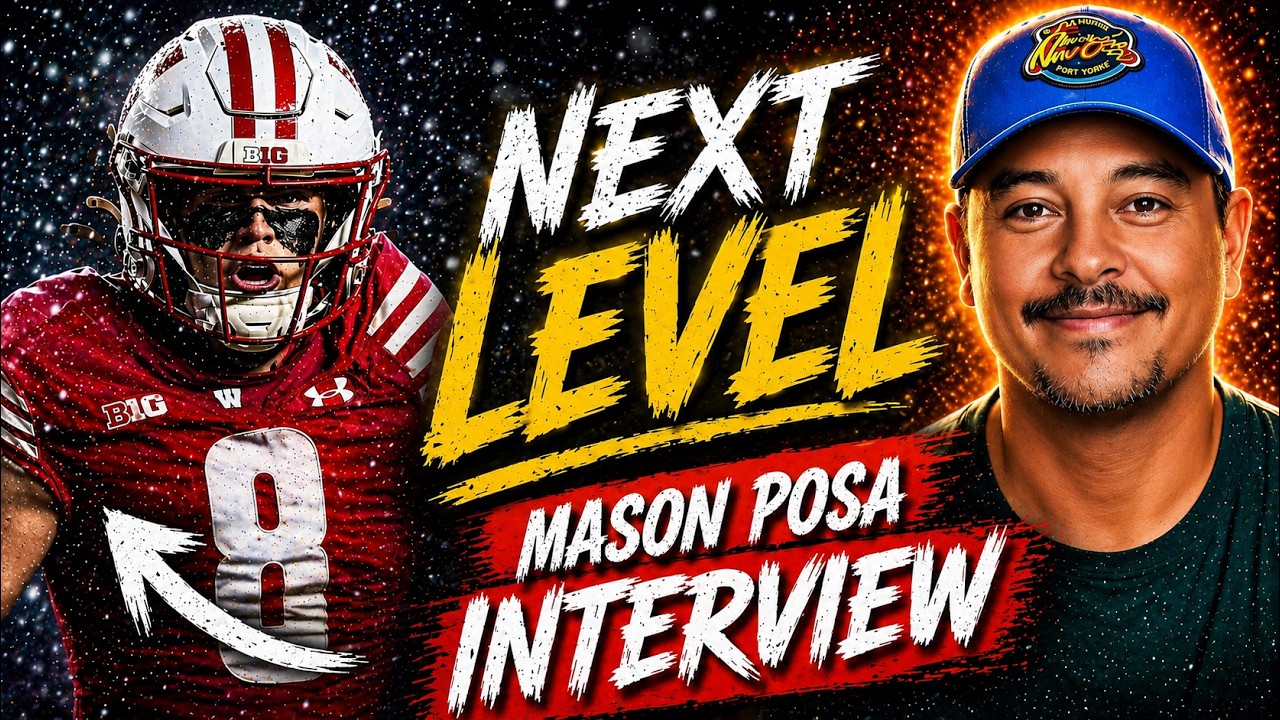 Freshman Dominates for Wisconsin Badgers - Mason Posa Interview