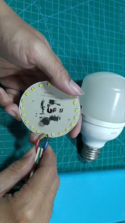 Servis lampu led tanpa solder