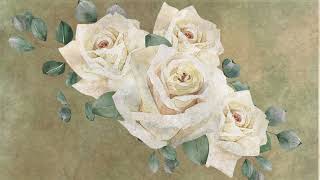 1 Hour White Roses Wall Art  Elegant White Floral Arrangement Loop |  Home Decor, Frame TV Aesthetic screenshot 2