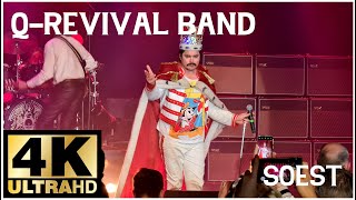 Q-Revival Band (QUEEN Tribute) - Live in Soest, Stadthalle, 07/05/2023 - 4K