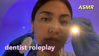 ASMR - dental clinic roleplay | flashlight, latex glove, personal attention (malay/eng) screenshot 1