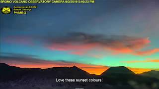 Bromo Volcano Time Lapse 190903