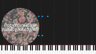 How to play Let Her Go by Passenger on Piano Sheet Music screenshot 3