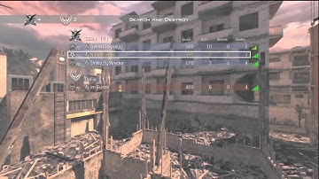 MW2 GB 3v3 Karachi and Rundown Against 8-0 Team - Nadestorms