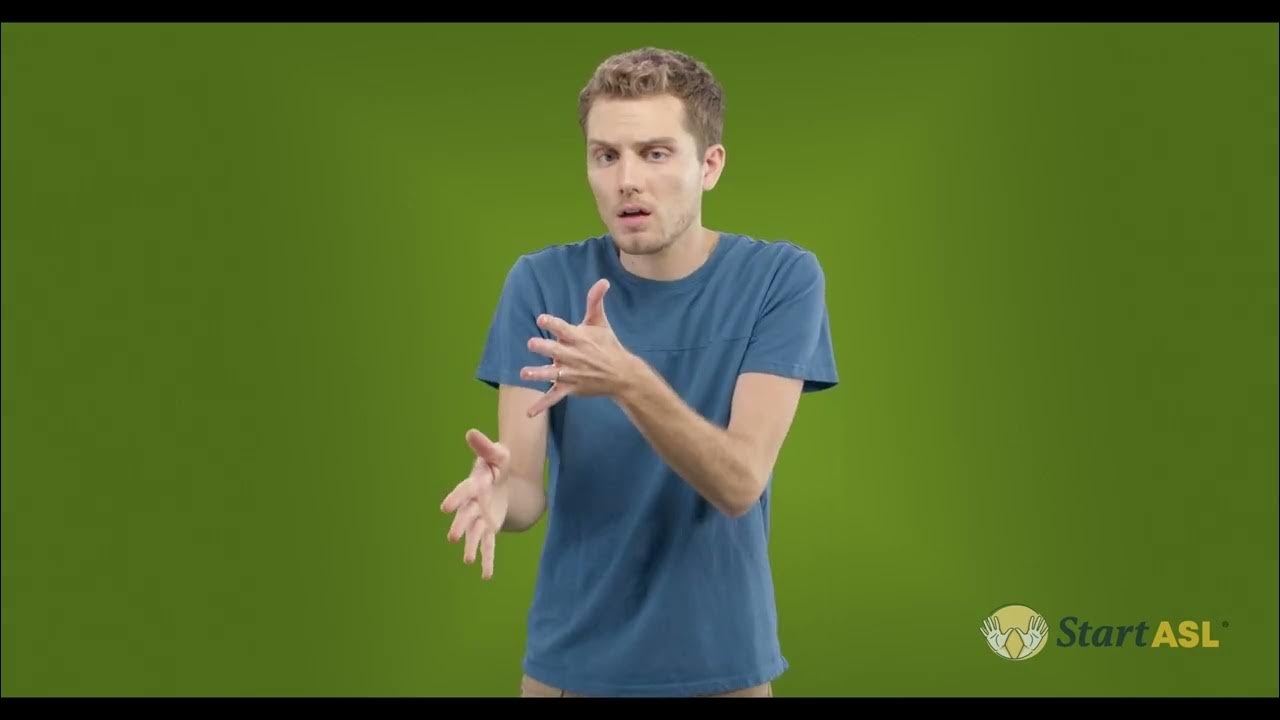 throw up in ASL YouTube