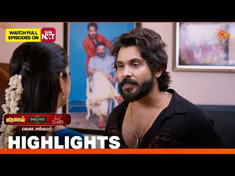 Mega Sangamam Highlights | Marumagal|Moondru Mudichu|Singappenne| 12 Oct 2026 | Tamil Serial |Sun TV