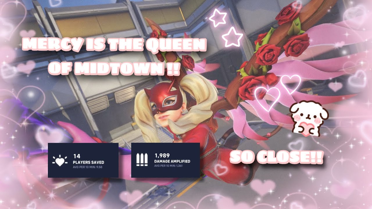 Mercy RUNS Midtown!! Very CLOSE Game!! - Mercy Gameplay Overwatch 2 ...